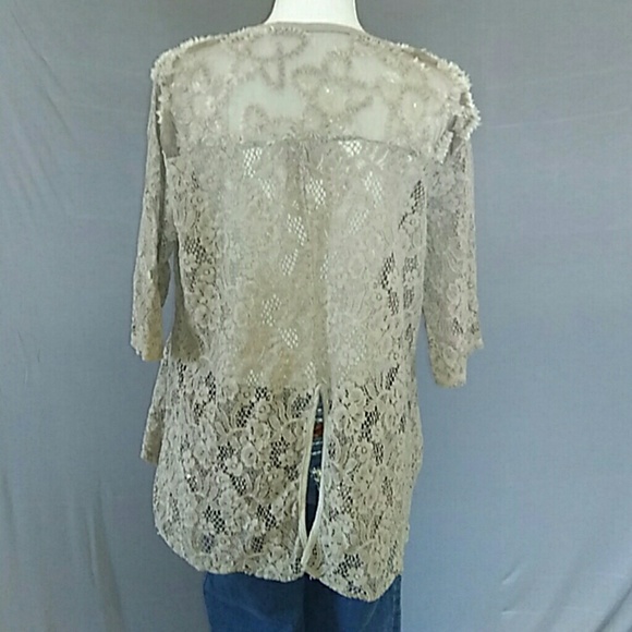 Lace Sequence Top - Picture 2 of 5